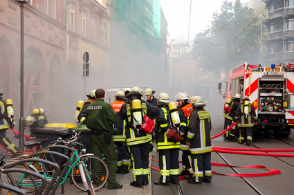 feuerwehr im einsatz