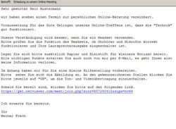 Abbildung Einladungsmail