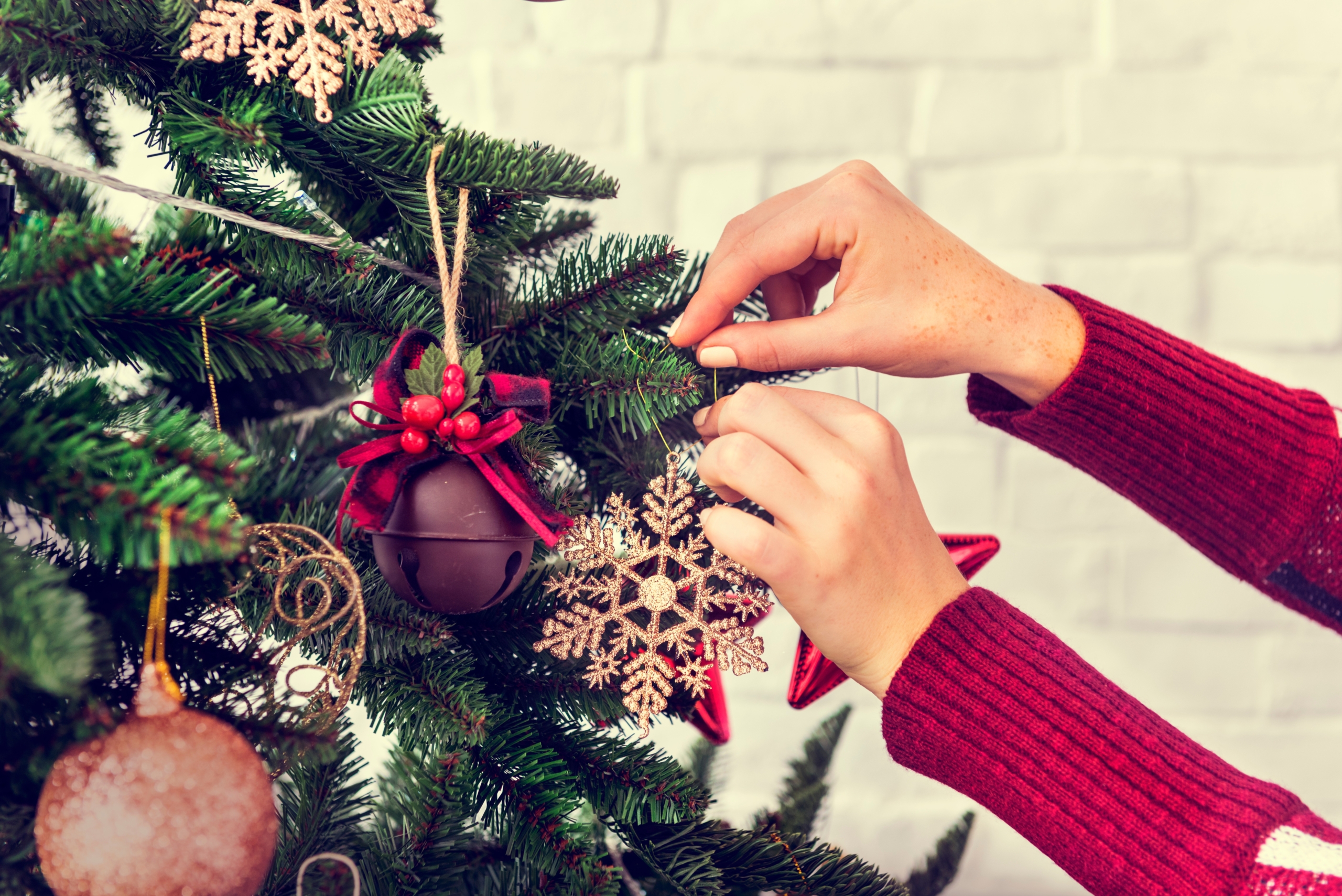 Christmas New Year Celebration Decorations Concept