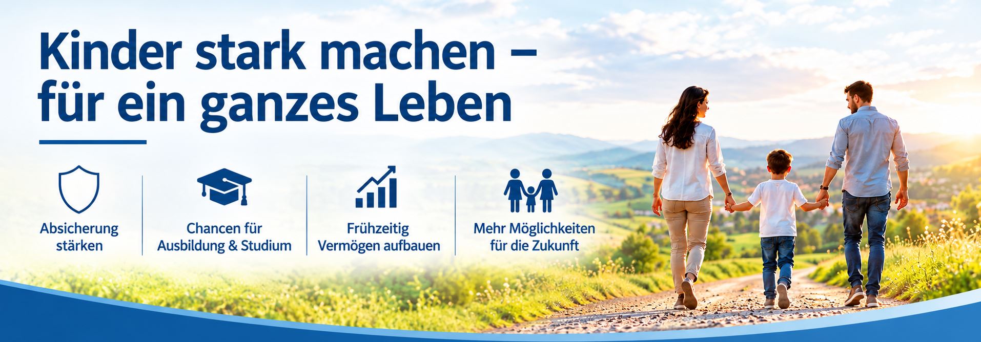Banner-Kinder stark machen-Webseite